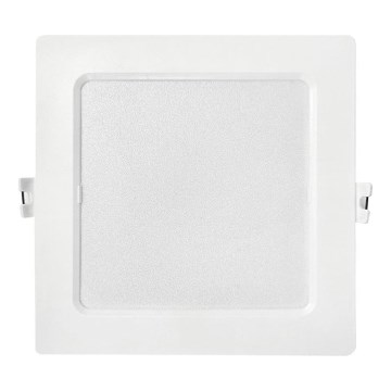 LED Podhledové svítidlo SQUARE LED/9W/230V 4000K 14,5x14,5 cm bílá
