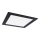 LED Podhledové svítidlo VEGA LED/12W/230V 2900/3900/5800K 17,5x17,5 cm černá