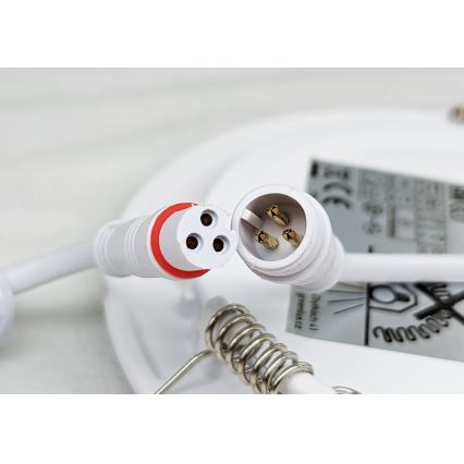 LED Podhledové svítidlo VEGA LED/12W/230V 2900/3900/5800K pr. 17,5 cm bílá