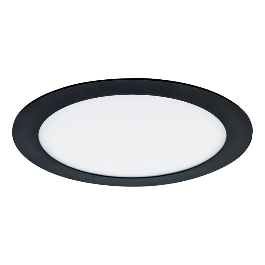 LED Podhledové svítidlo VEGA LED/18W/230V 2900/3900/5800K pr. 22,5 cm černá