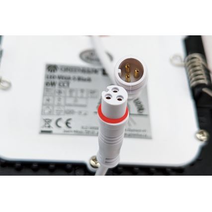 LED Podhledové svítidlo VEGA LED/18W/230V 2900/3900/5800K pr. 22,5 cm černá