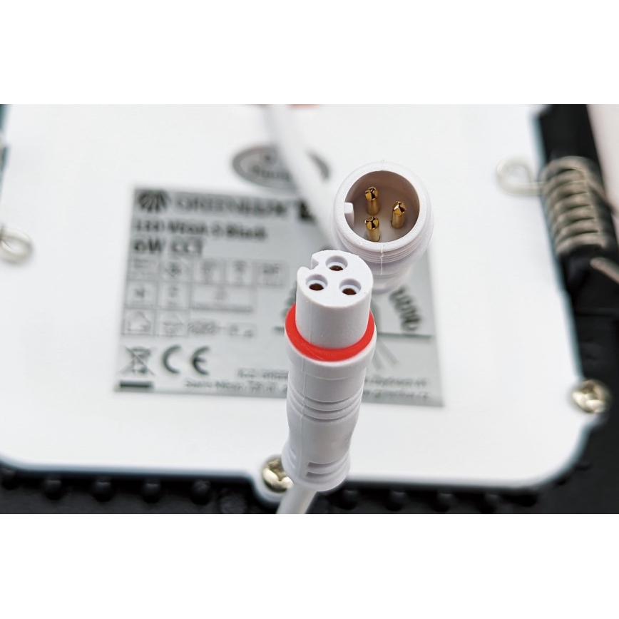 LED Podhledové svítidlo VEGA LED/18W/230V 2900/3900/5800K pr. 22,5 cm černá