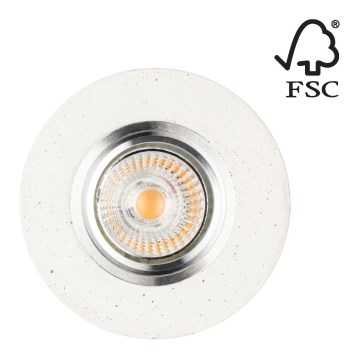LED Podhledové svítidlo VITAR 1xGU10/5W/230V beton – FSC certifikováno
