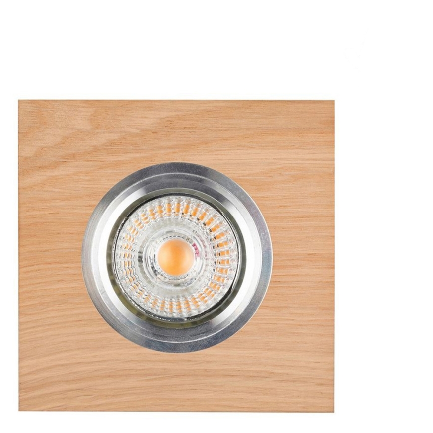 LED Podhledové svítidlo VITAR 1xGU10/5W/230V CRI 90 dub