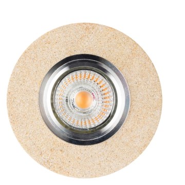 LED Podhledové svítidlo VITAR 1xGU10/5W/230V CRI 90 pískovec
