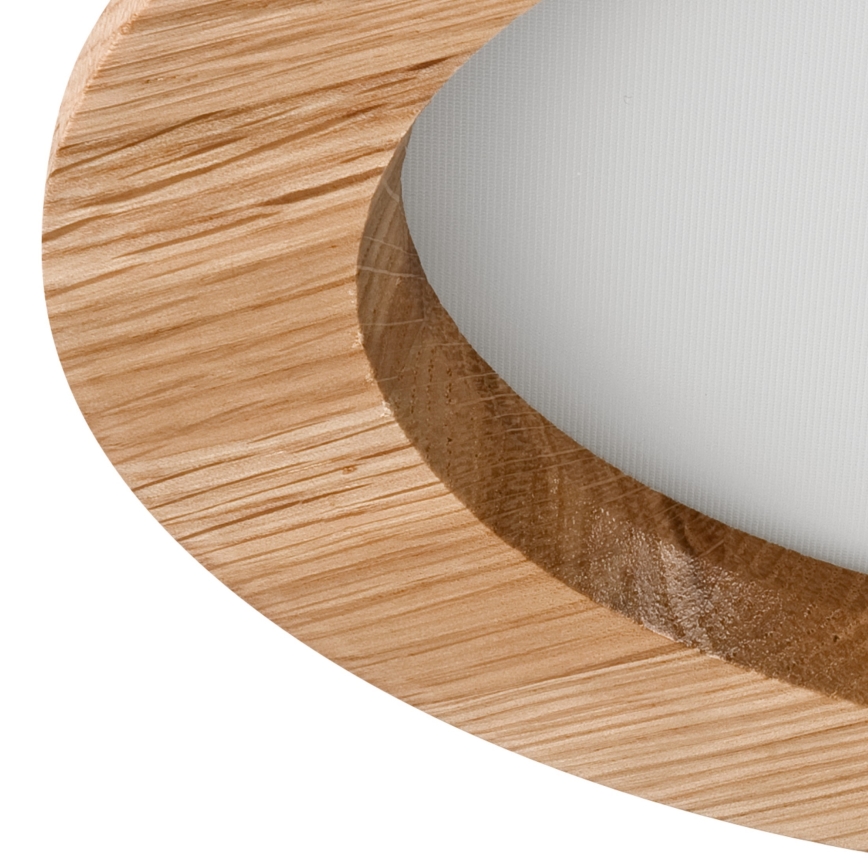 LED Podhledové svítidlo WOODY SPOT LED/16,5W/230V 4000K dub pr. 18,5 cm