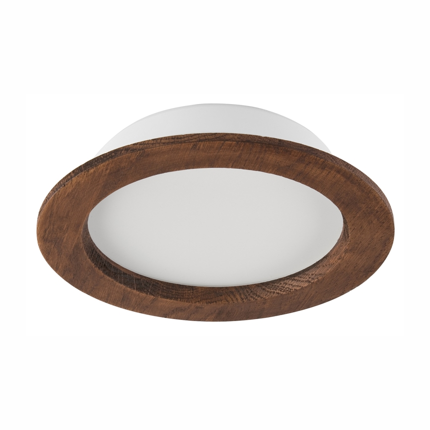 LED Podhledové svítidlo WOODY SPOT LED/16,5W/230V 4000K třešeň pr. 18,5 cm