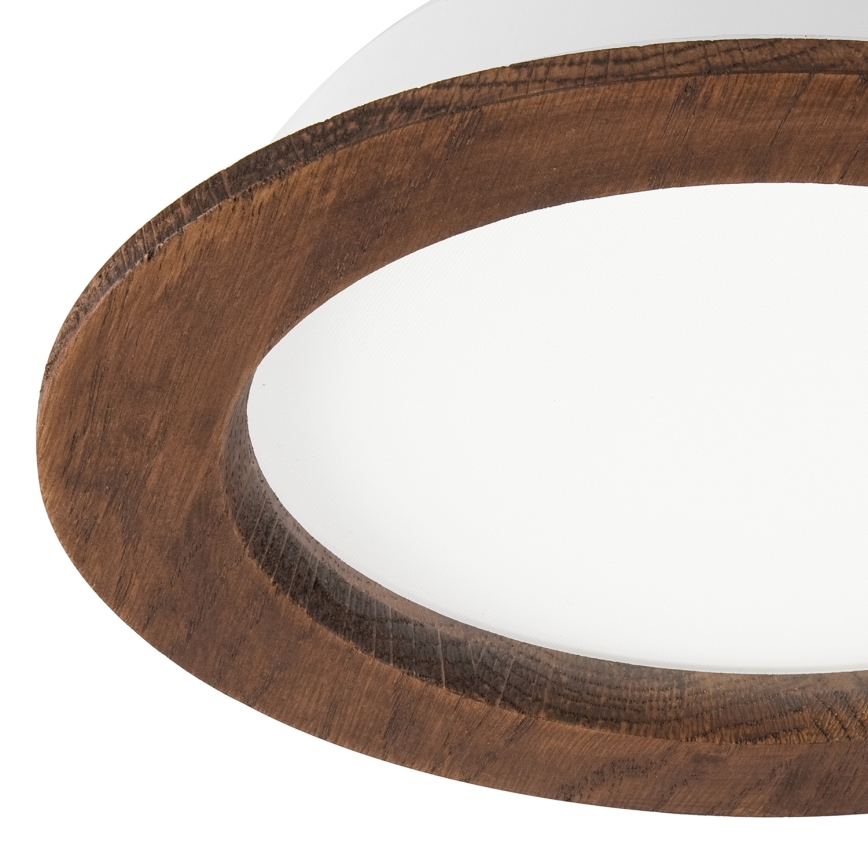 LED Podhledové svítidlo WOODY SPOT LED/16,5W/230V 4000K třešeň pr. 18,5 cm