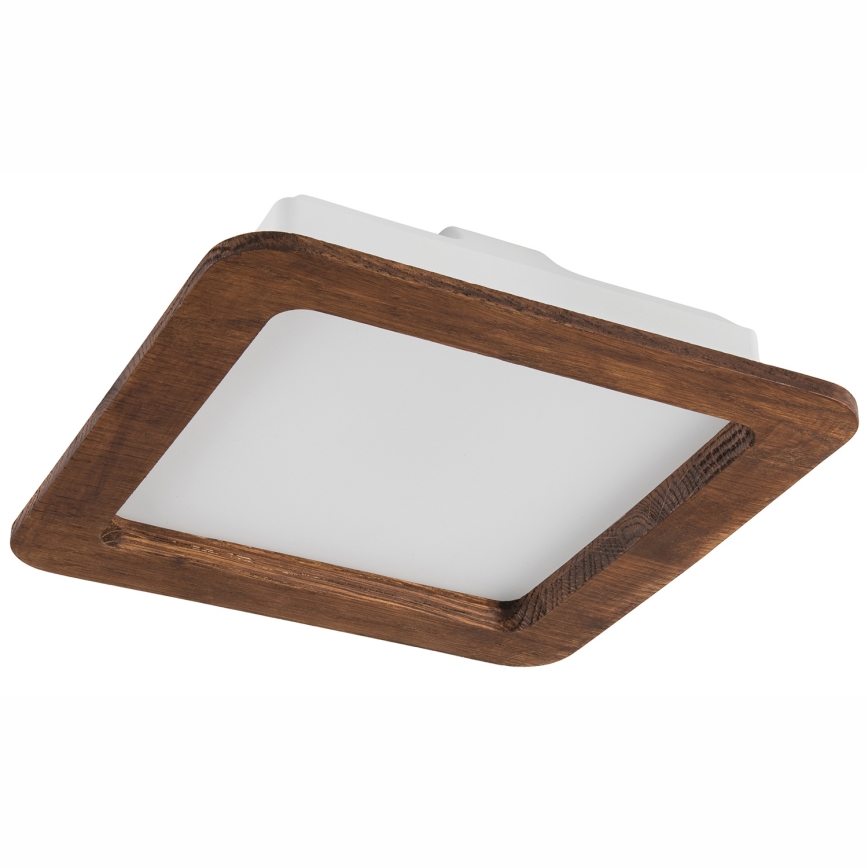 LED Podhledové svítidlo WOODY SPOT LED/17W/230V 3000K třešeň 18,5x18,5 cm
