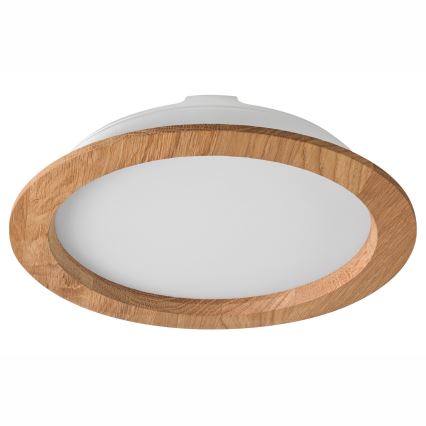 LED Podhledové svítidlo WOODY SPOT LED/23,5W/230V 4000K dub pr. 23,5 cm