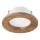 LED Podhledové svítidlo WOODY SPOT LED/5,5W/230V 4000K ořech pr. 10 cm