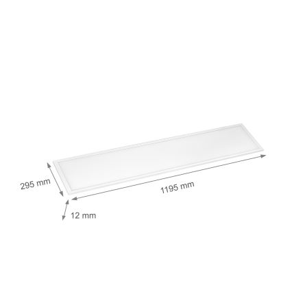LED Podhledový panel ALGINE LED/32W/230V 120x30 cm 3000K