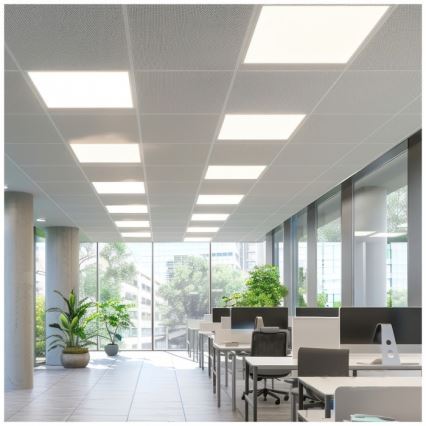 LED Podhledový panel CAPRI LED/25/30/40W/230V 3000/4000/5700K 62x62 cm bílá