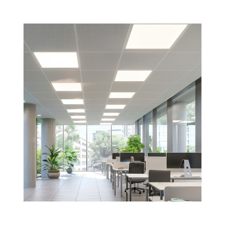 LED Podhledový panel CAPRI LED/25/30/40W/230V 3000/4000/5700K 62x62 cm bílá