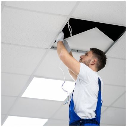 LED Podhledový panel CAPRI LED/25/30/40W/230V 3000/4000/5700K 62x62 cm bílá