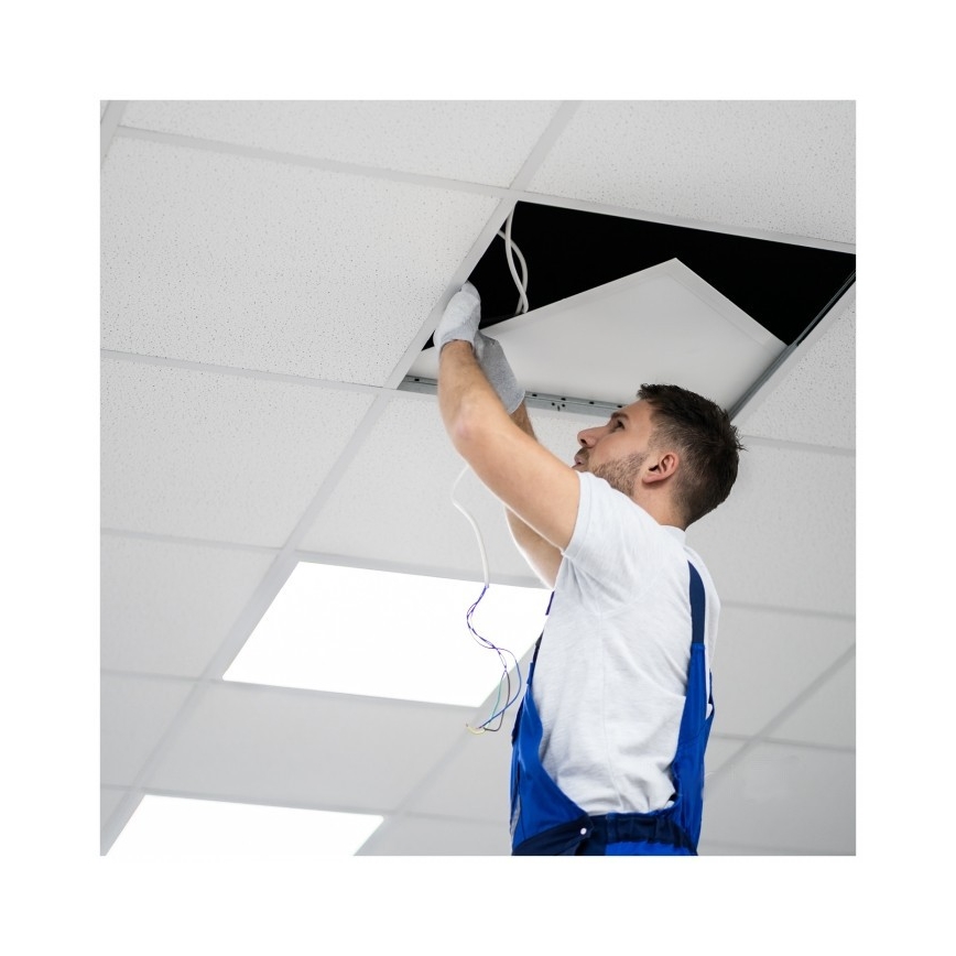 LED Podhledový panel CAPRI LED/25/30/40W/230V 3000/4000/5700K 62x62 cm bílá