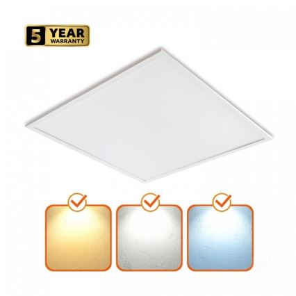 LED Podhledový panel CAPRI LED/25/30/40W/230V 3000/4000/5700K 62x62 cm bílá
