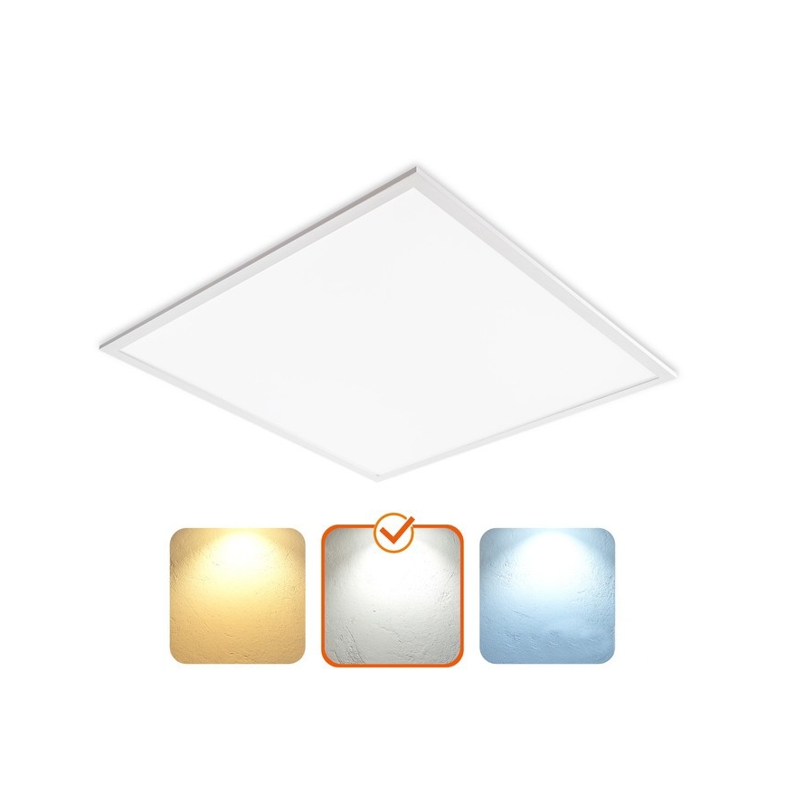 LED Podhledový panel DAVRO LED/40W/230V 4000K 59,5x59,5 cm bílá