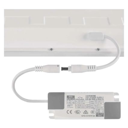 LED Podhledový panel DIXXO LED/36W/230V 4000K 60x60 cm bílá