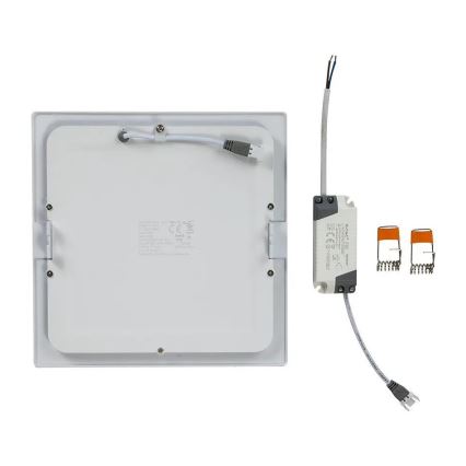 LED Podhledový panel LED/18W/230V 3000K čtvercový