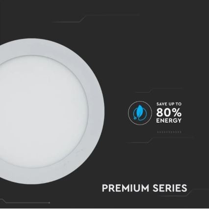 LED Podhledový panel LED/18W/230V 3000K kulatý