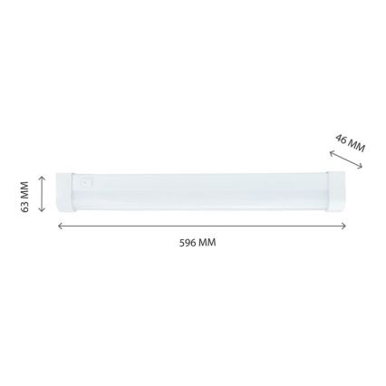 LED Podlinkové svítidlo AQUATICA LED/15W/230V 3000K IP44