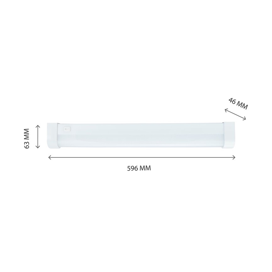 LED Podlinkové svítidlo AQUATICA LED/15W/230V 3000K IP44