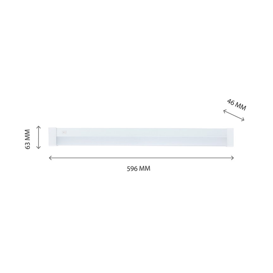 LED Podlinkové svítidlo AQUATICA LED/15W/230V 6000K IP44