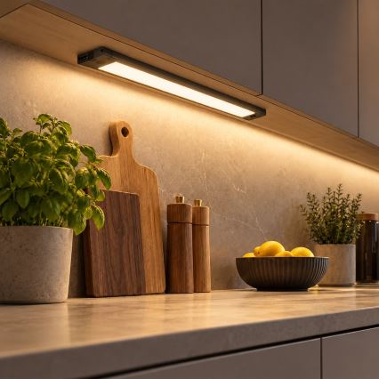 LED Podlinkové svítidlo LED/12W/230V 2700/3000/4000/5000/5700K 42 cm černá