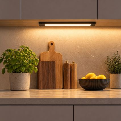 LED Podlinkové svítidlo LED/12W/230V 2700/3000/4000/5000/5700K 42 cm černá