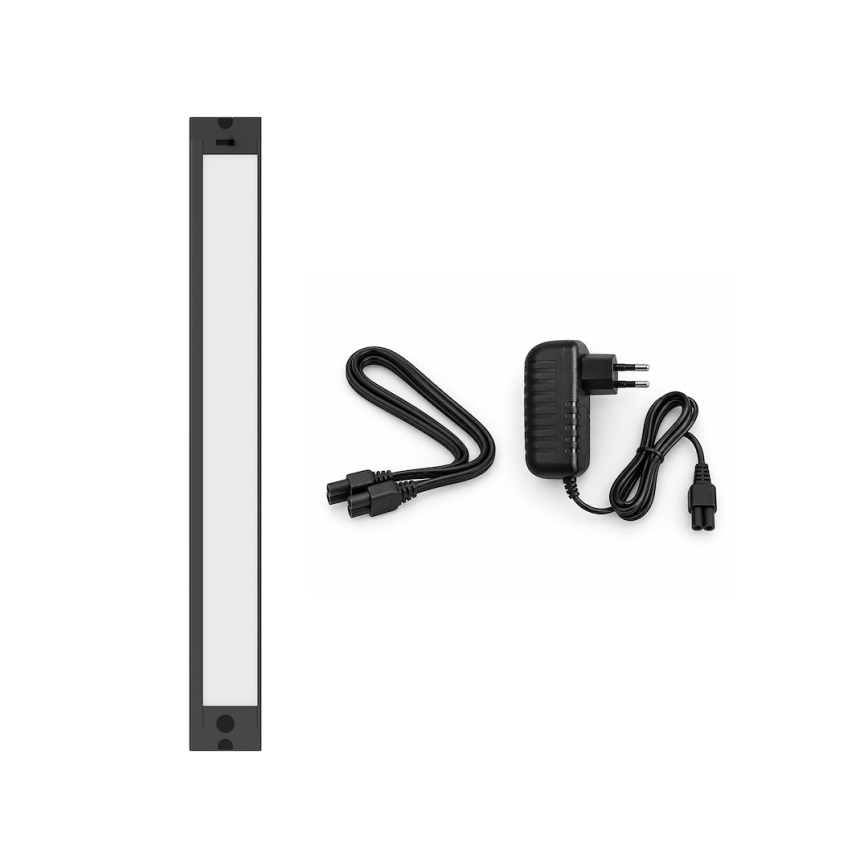 LED Podlinkové svítidlo LED/12W/230V 2700/3000/4000/5000/5700K 42 cm černá