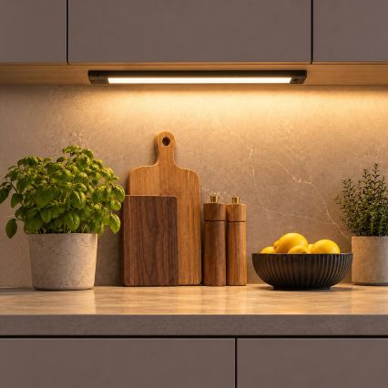 LED Podlinkové svítidlo LED/18W/230V 2700/3000/4000/5000/5700K 60 cm černá