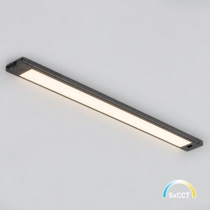 LED Podlinkové svítidlo LED/18W/230V 2700/3000/4000/5000/5700K 60 cm černá