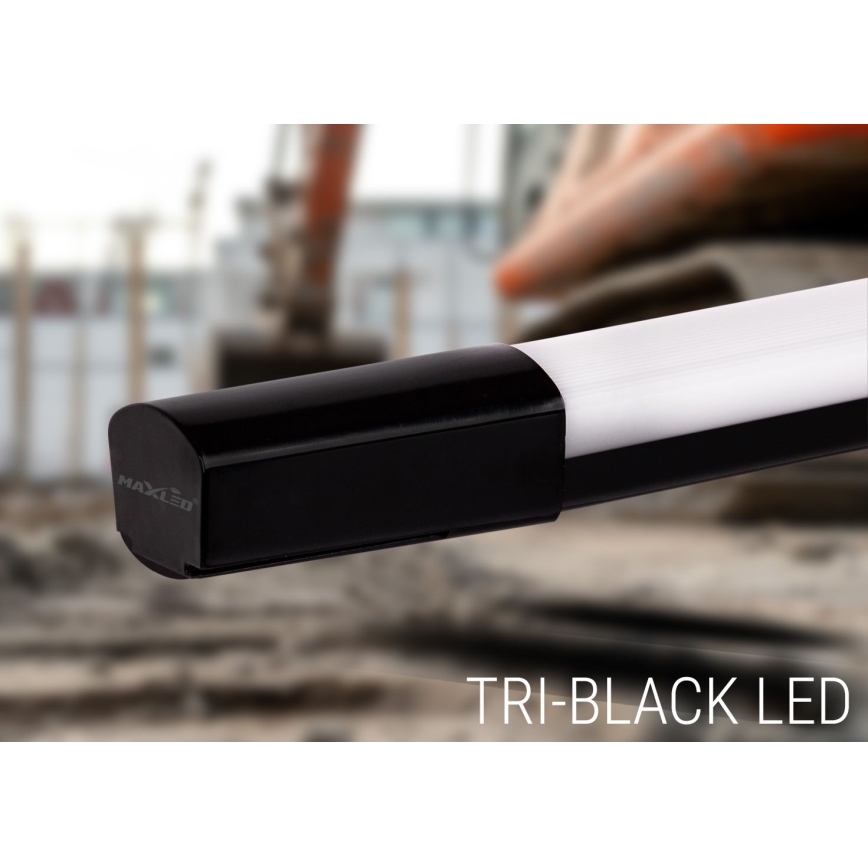 LED Podlinkové svítidlo LED/36W/230V 4000K 120 cm černá