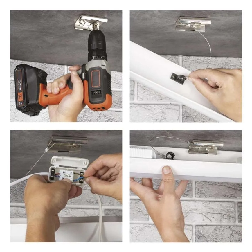 LED Podlinkové svítidlo LED/40W/230V 4000K 120 cm