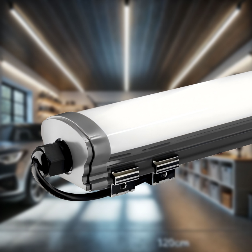 LED Podlinkové svítidlo LED/60W/230V 6000K 120 cm IP65 černá
