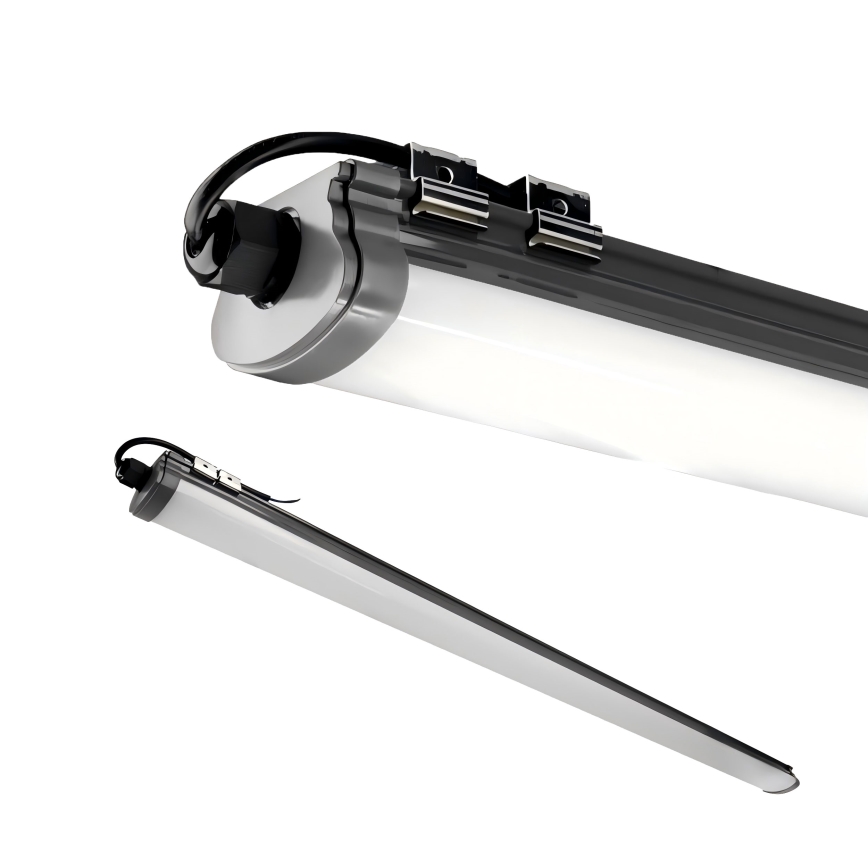 LED Podlinkové svítidlo LED/60W/230V 6000K 120 cm IP65 černá