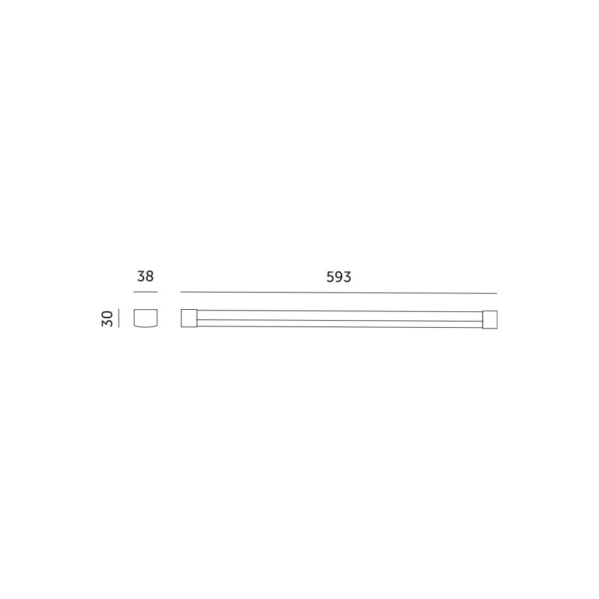 LED Podlinkové svítidlo pro pěstování rostlin GROWLY LED/9W/230V bílá