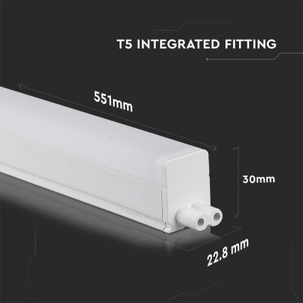 LED Podlinkové svítidlo SAMSUNG CHIP LED/7W/230V 6500K 55 cm