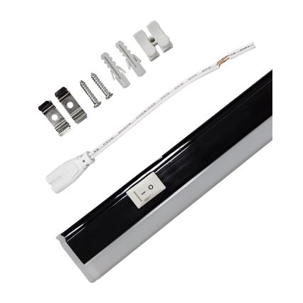 LED Podlinkové svítidlo TUBE LED/14W/230V 90 cm černá