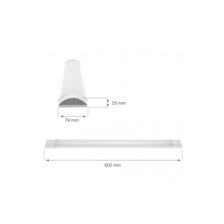 LED Podlinkové svítidlo VIGA LED/14W/230V 3000K bílá