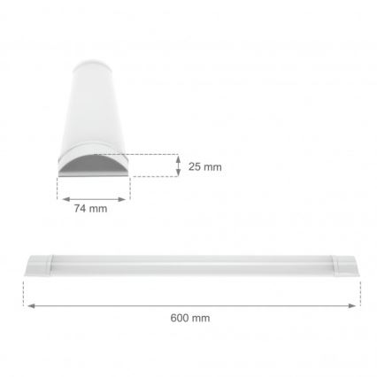 LED Podlinkové svítidlo VIGA LED/18W/230V 6000K bílá