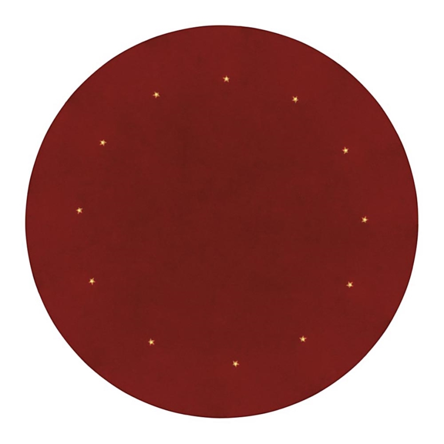 LED Podložka pod vánoční strom 12xLED/1,2W/230V