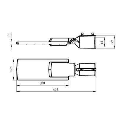 LED Pouliční lampa BOSTON LED/35W/230V IP65