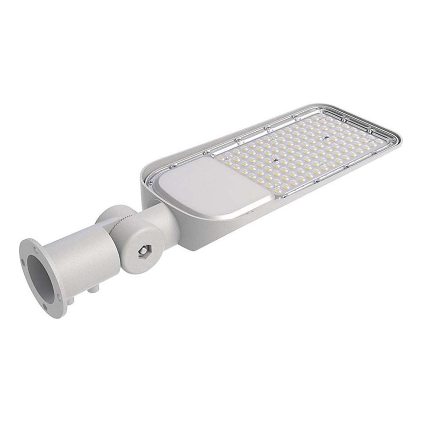 LED Pouliční lampa SAMSUNG CHIP LED/100W/230V 6500K IP65 šedá
