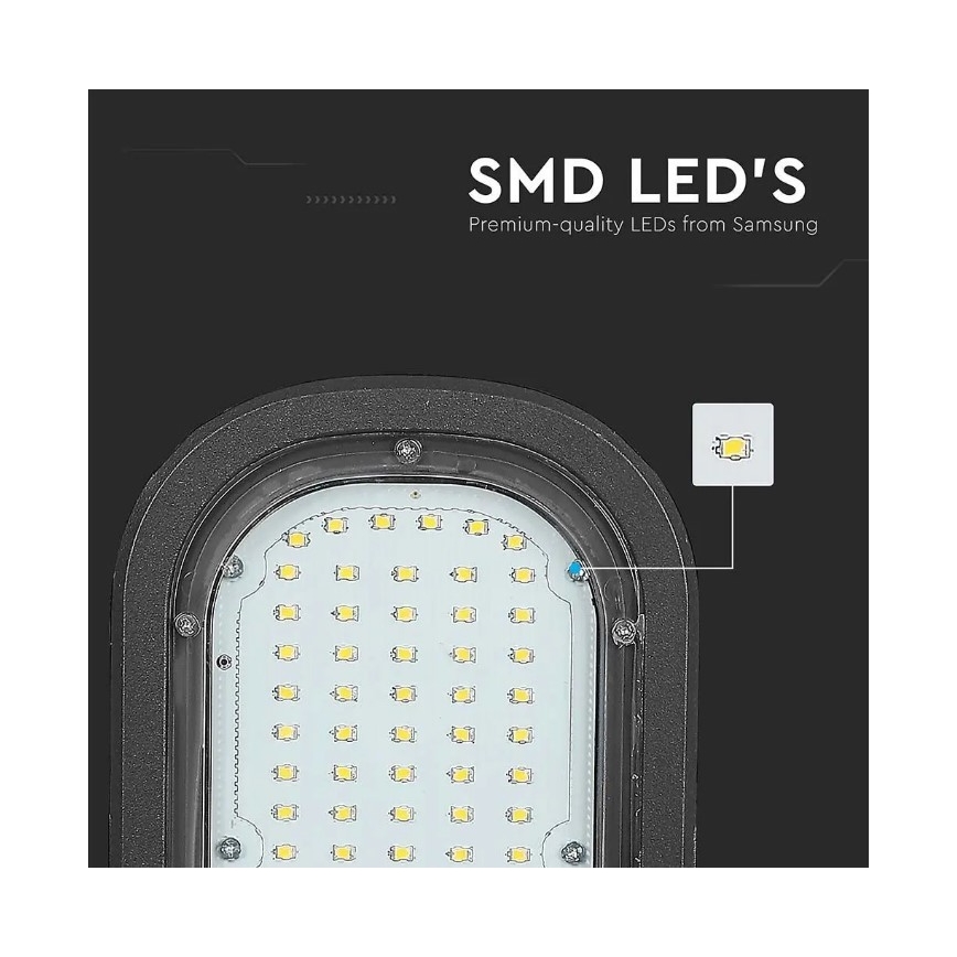 LED Pouliční lampa SAMSUNG CHIP LED/30W/230V 6400K IP65