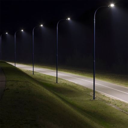 LED Pouliční lampa SAMSUNG CHIP LED/30W/230V 6500K IP65 šedá
