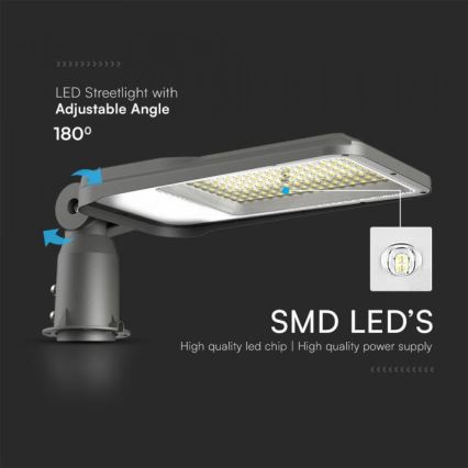 LED Pouliční lampa SAMSUNG CHIP LED/50W/230V 4000K IP65