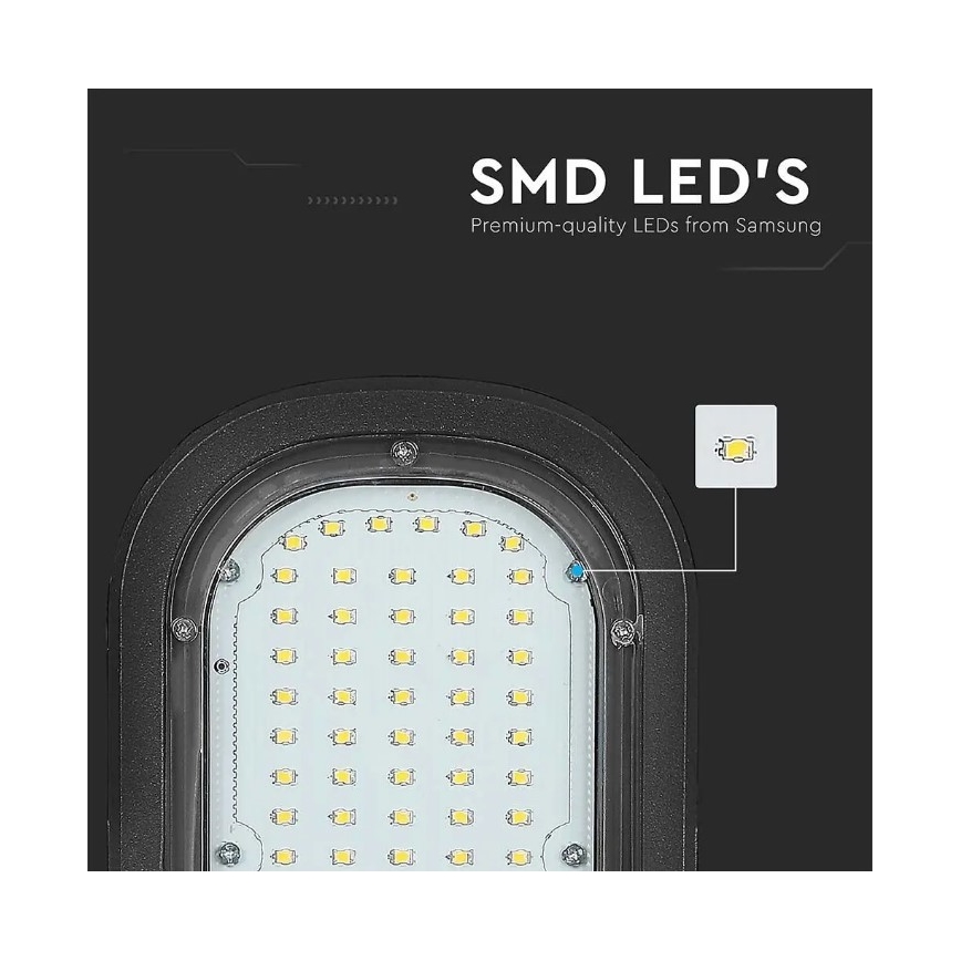 LED Pouliční lampa SAMSUNG CHIP LED/50W/230V 6400K IP65