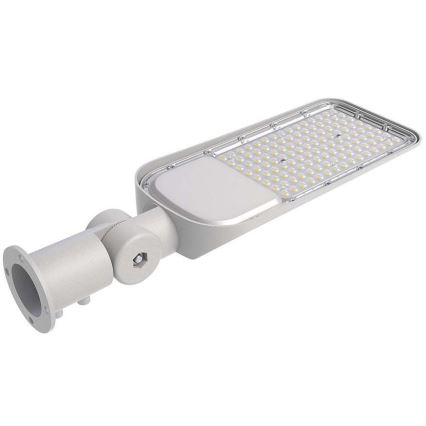 LED Pouliční lampa se senzorem SAMSUNG CHIP LED/50W/230V 6500K IP65